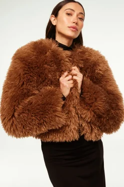 JORDYN FAUX FUR JACKET