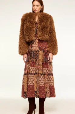 JORDYN FAUX FUR JACKET