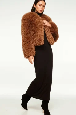 JORDYN FAUX FUR JACKET