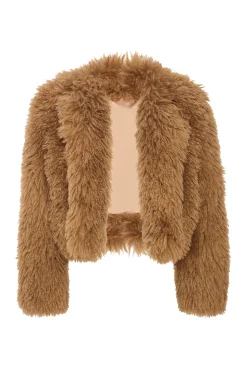 JORDYN FAUX FUR JACKET